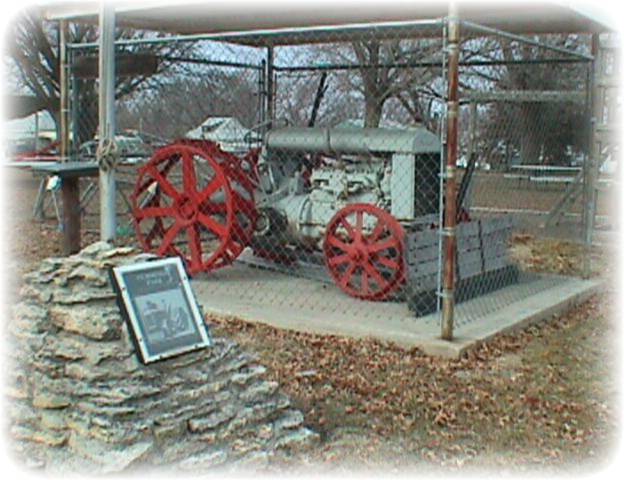 World First Bulldozer on display in Cummings Park