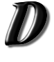 Alphabet Letter D
