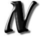 Alphabet Letter N