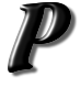 Alphabet Letter P