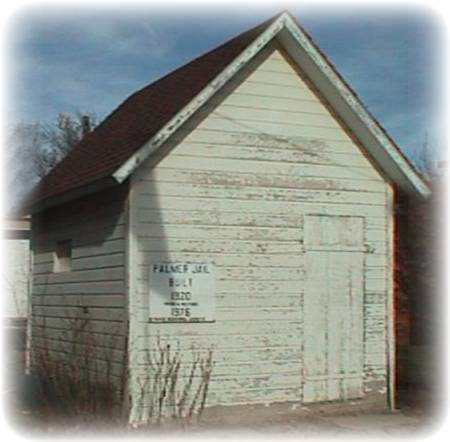 1920 Wooden frame jail in Palmer